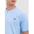 Домашний мужской хлопковый комплект из футболки и шорт. Цвет аква + синий геометрия