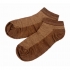 Носки укороченные из верблюжьего пуха Soft. Цвет коричневый